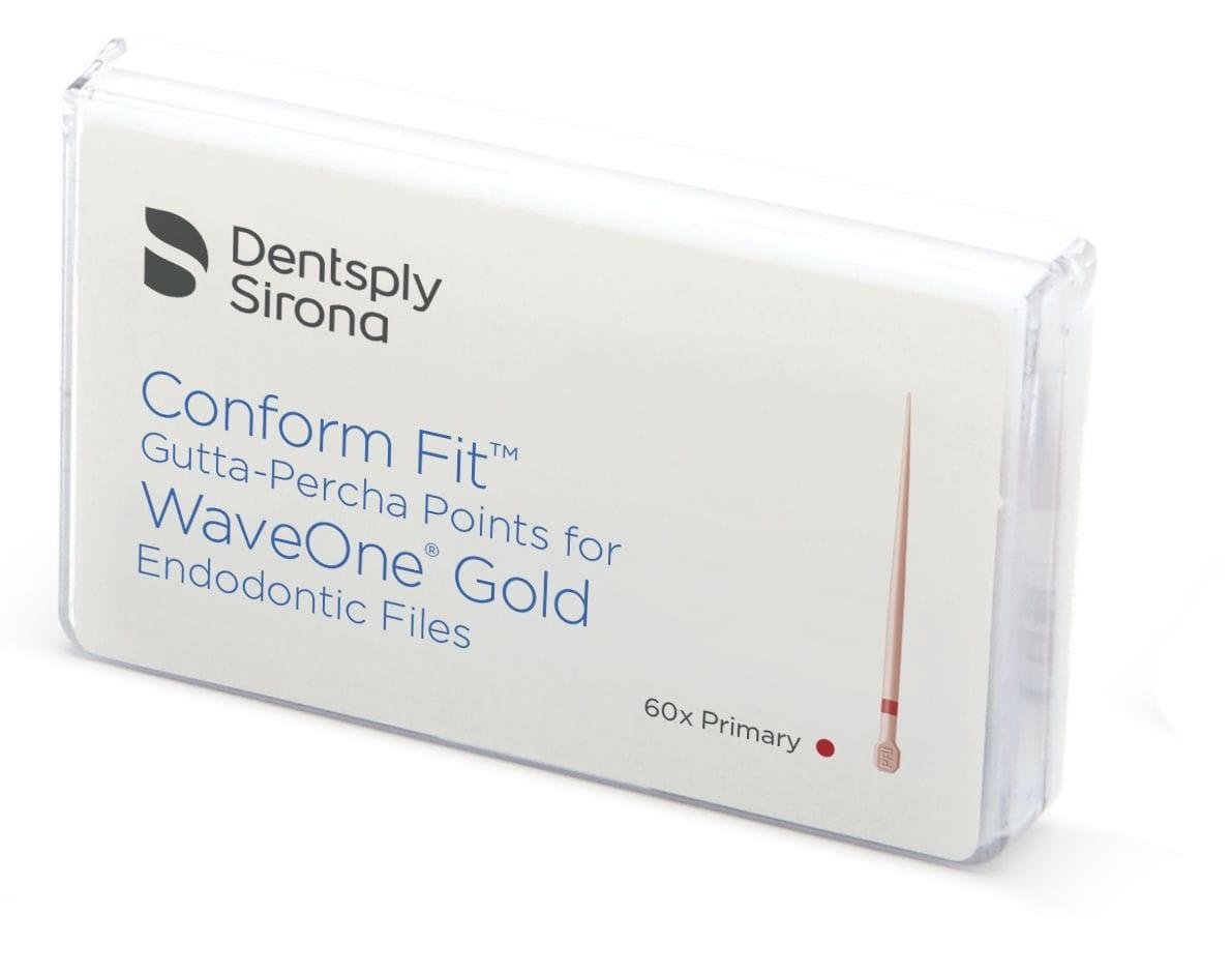 Dentsply Sirona WaveOne Gold Conform Fit GP Pk60 Primary - DMI Ireland's Leading Dental Supplier - Next Day Delivery