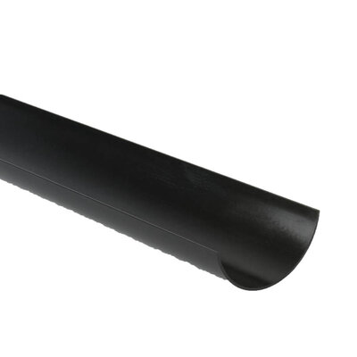 112mm Roundstyle Gutter Black 2m