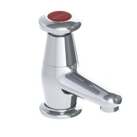 876 1/2" HOT CHROME PLATED NON CONCUSSIVE BASIN TAP