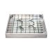 Double Seal 27mm Recess (40mm overall) 700x700mm Aluminium Manhole C&F