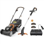 WORX 2 in 1 Lawnmower & Strimmer - 20v 2
