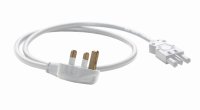 CMD 3m Starter Mains Cable GST 3pole Wieland to 13a Plug White