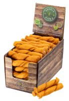 Veggie Bites 5.5" Carrot Twist Stick (app 44pc) x 1