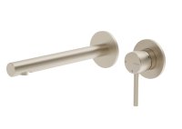 HAKK WALL MOUNTED BASIN MIXER BRUSHED NICKEL