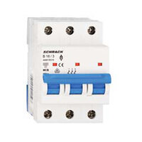 MCB, AMPARO Series, 3-Pole, Type C, 63A