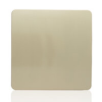 TRENDI SINGLE BLANK PLATE GOLD