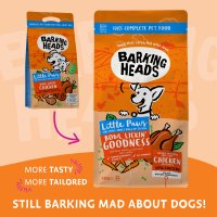 Barking Heads Adult Dog Little Paws Bowl Lickin' Chicken 1.5kg