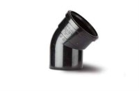 Polypipe Single Socket Bend 4in/110mm. 135° SB412B