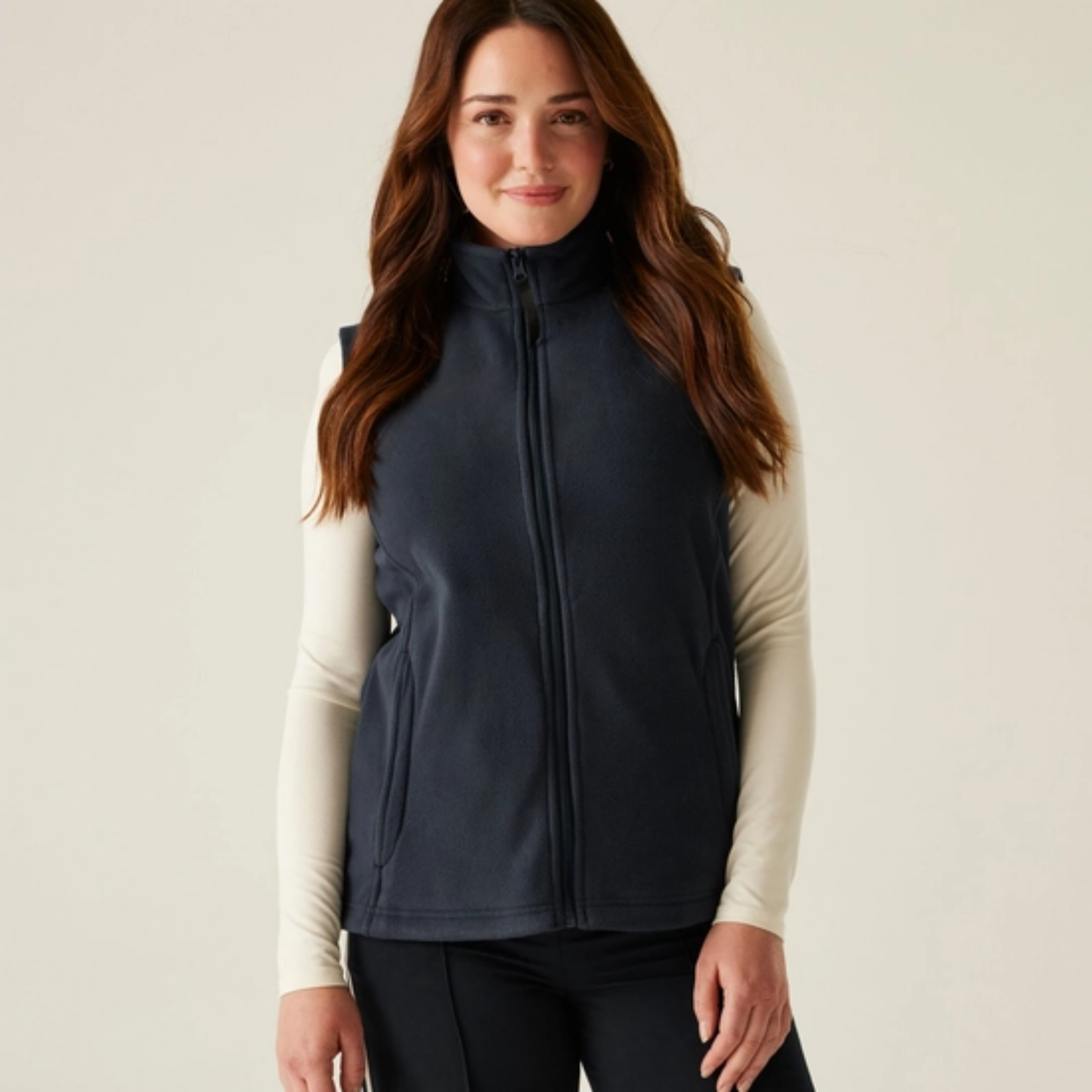 Regatta Ladies Micro Fleece Bodywarmer, Navy