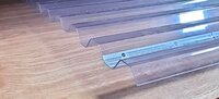 Paltop Clear 8ft PVC Box Profile x 900mm XD