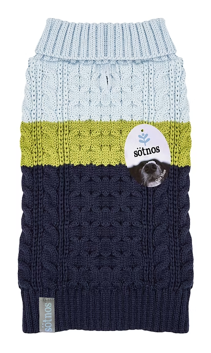 Sotnos Colour Block Blue & Green