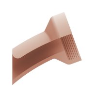 TRADITIONAL SALT GLAZE DRAIN 100mm 104 3/4 SECTION RIGHT HAND