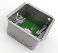 Cesco 50mm 1-Gang Metal Fire Rated Dry Lining Box
