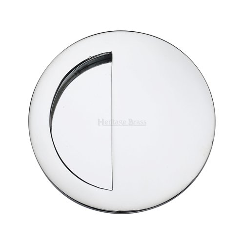ROUND MOON FLUSH PULL PC