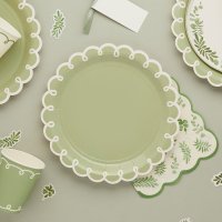Botanical Paper Plates - Pack of 8
