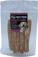 K9 Chew Co. Meaty Snacks Marbled Salmon Strips 100g x 1