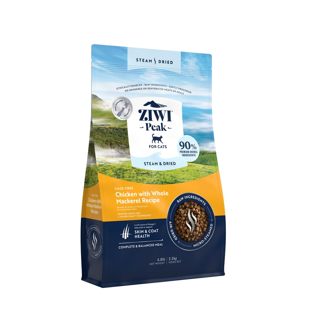 Ziwipeak Cat Steam & Dried Chicken Pouch 2.2kg