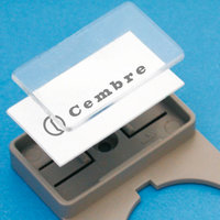 PVC Legend, 15x17mm, White