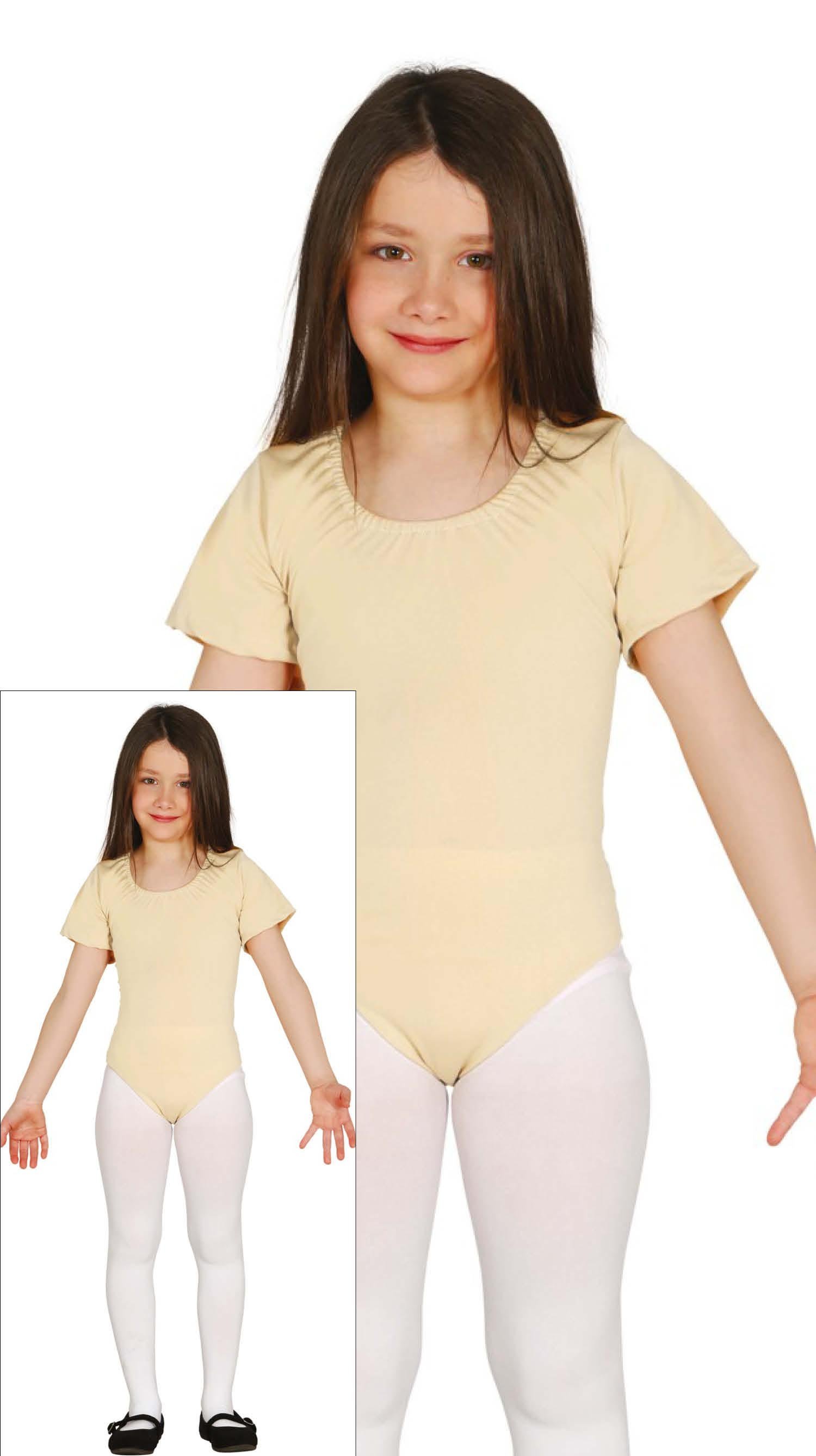 SKIN COLORED CHILD. BODY SHORT SLEVE 5-8 YEARS OLD
