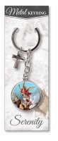 Metal Key Ring/Saint Michael   (74922)
