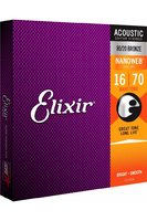 Elixir Acoustic Nanoweb Baritone Guitar Strings 16/70 (80/20 Bronze)