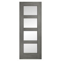 Shaker 4P Luxury Laminate Grey Clear Glass