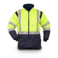 Flexitog Classic Coldstore Jacket, Yellow/Navy