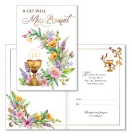Card - Get Well Mass Bouquet   (22358)