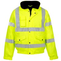 Supertouch Storm-Flex Pu Bomber Jacket, Yellow