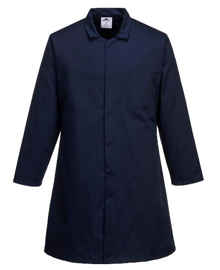 Men's Food Coat with One Pocket 245gsm