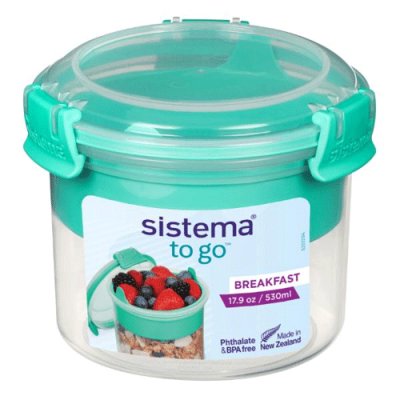Sistema Breakfast To Go Clear/Colour Clips