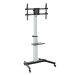 Side view showing heavy-duty castors and height-adjustable column of CART02, TTAP, IC PLUS