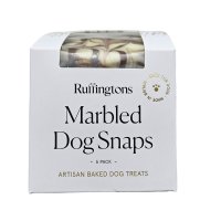 Ruffingtons Dog Artisan Baked Marbled Snap Luxury Treats 4x5pcs