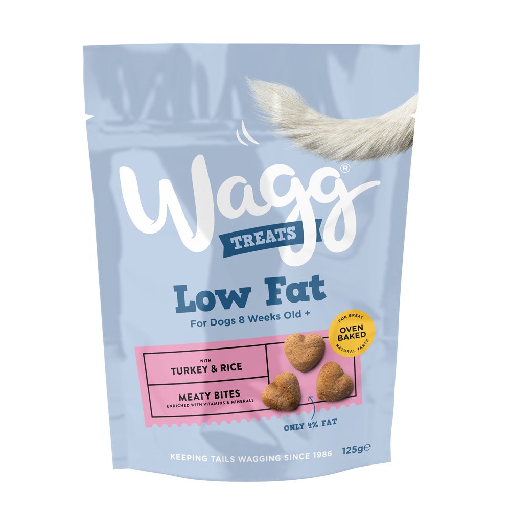 Wagg Low Fat Treats Turkey & Rice 7x125g