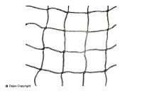 4m X 100m PN2 BLACK FRUIT CAGE NET 