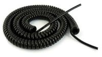 3X2.5 Spiral Flex 1Mtr-5Mtr Black