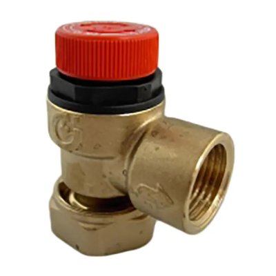 Caleffi Loose Nut Pressure Relief Valve 6 Bar A311501CST