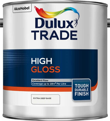 Dulux Trade High Gloss Extra Deep Base 2.5L Paint 5183189