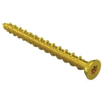 Starturn Countersunk Universal Screw 5mm x 30mm Yellow (Box Qty 200)