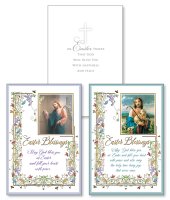 Easter Card/Gold Foil/Embossed/2 Designs   (85646)