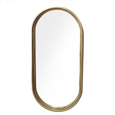 Oblong Mirror 99 x 49cm - Gold 1