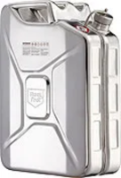 Safety canister 20L stainless steel