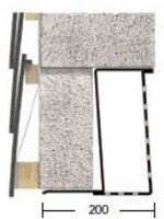 K200 EXB200 2400mm STEEL SOLID LINTEL