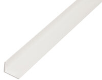Alberts Angle White PVC 40x10mm 1 Metre 479275
