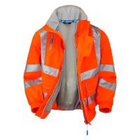 PULSAR&reg; PROTECT Hi-Vis Mesh Lined Bomber Jacket, Orange