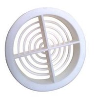 Circular Soffit Vent 70mm White