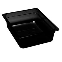 Gastronorm Container 1/2 100mm Black Polycarbonate