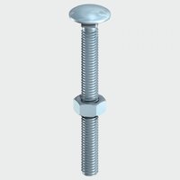 Cup Head Bolt & Nut M10 X 200mm Pack of 10