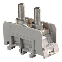 1SNA115143R1200 Entrelec Power Terminal Two Studs 31mm Wide Grey M70/31.FF