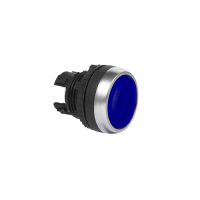 Illuminated Push Button Head, Blue